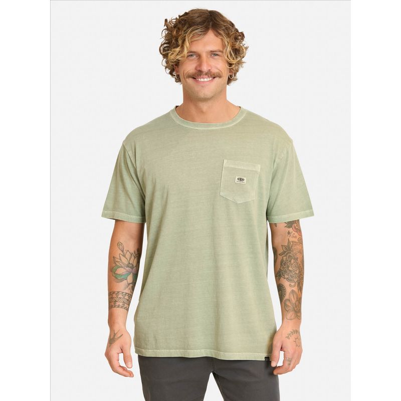 MAUI AND SONS - Polera MC Lumimo Verde Hombre Maui And Sons