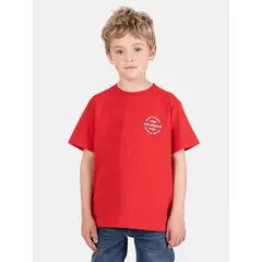 MAUI AND SONS - Polera MC SeaTribe Rojo Infantil