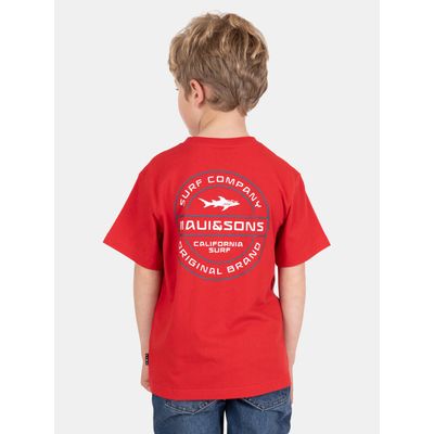 Imagen 2 del producto Polera MC SeaTribe Rojo Infantil
