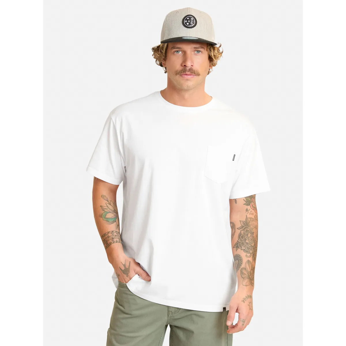 MAUI AND SONS - Polera MC Martina Negro Hombre Maui And Sons