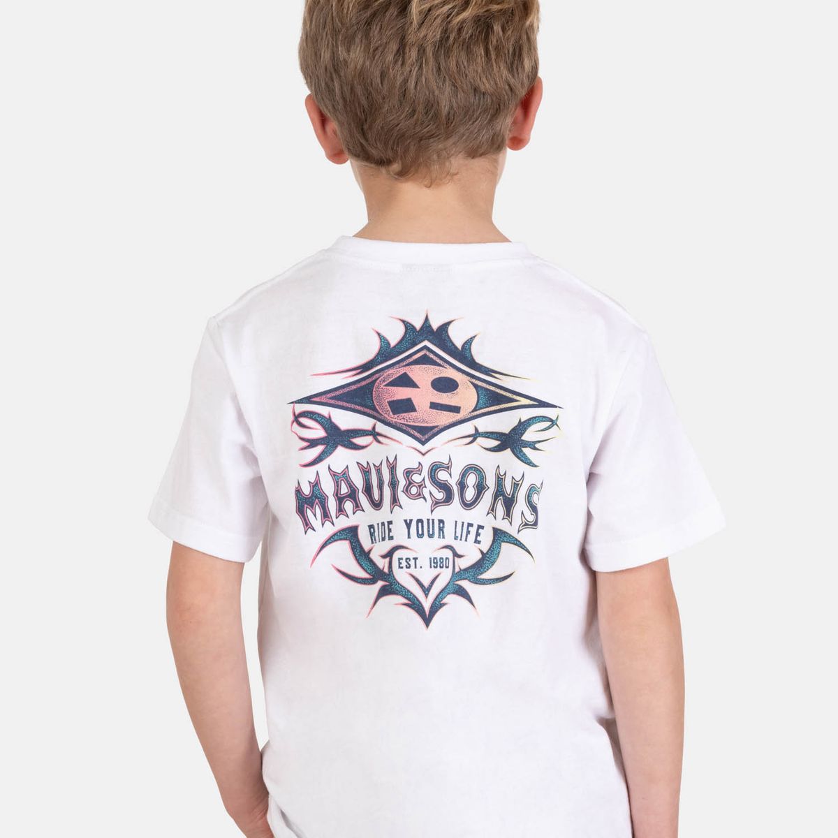 MAUI AND SONS - Polera MC SalViva Blanco Infantil Maui And Sons