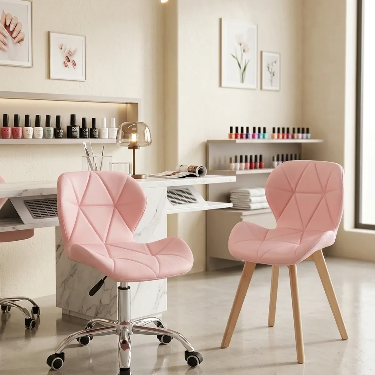 HABITA2 CHILE - Pack Manicurista Mariposa de escritorio Ecocuero Diseño