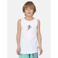 MAUI AND SONS - Polera SM Zoomy Blanco Infantil