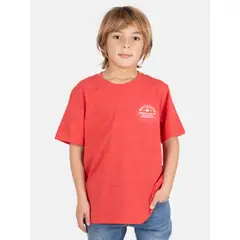 MAUI AND SONS - Polera MC Salitre Rojo Infantil