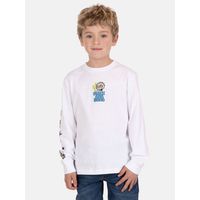 Polera ML Zafiro Blanco Infantil