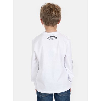 Imagen 2 del producto Polera ML Zafiro Blanco Infantil