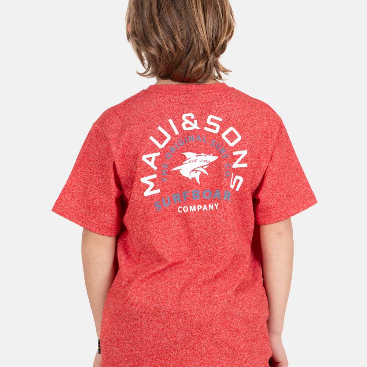 MAUI AND SONS - Polera MC SolVivo Rojo Infantil Maui And Sons