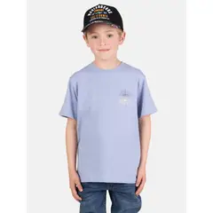 MAUI AND SONS - Polera MC SunTech Morado Infantil