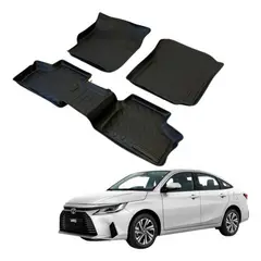 OEM - Kit Pisos Rígidos Calce Perfecto Toyota Yaris Sedan 2023 - 2026