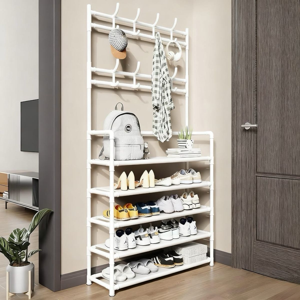 GENERICO - ORGANIZADOR COLGADOR ZAPATOS ARMARIO PERCHERO.