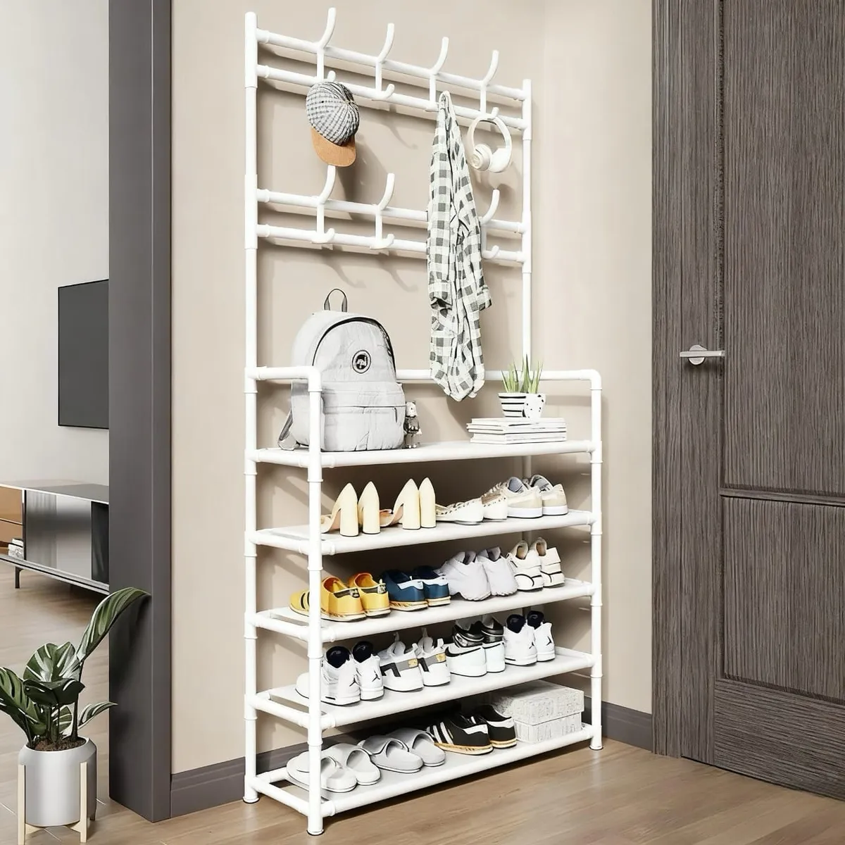 GENERICO - ORGANIZADOR COLGADOR ZAPATOS ARMARIO PERCHERO.