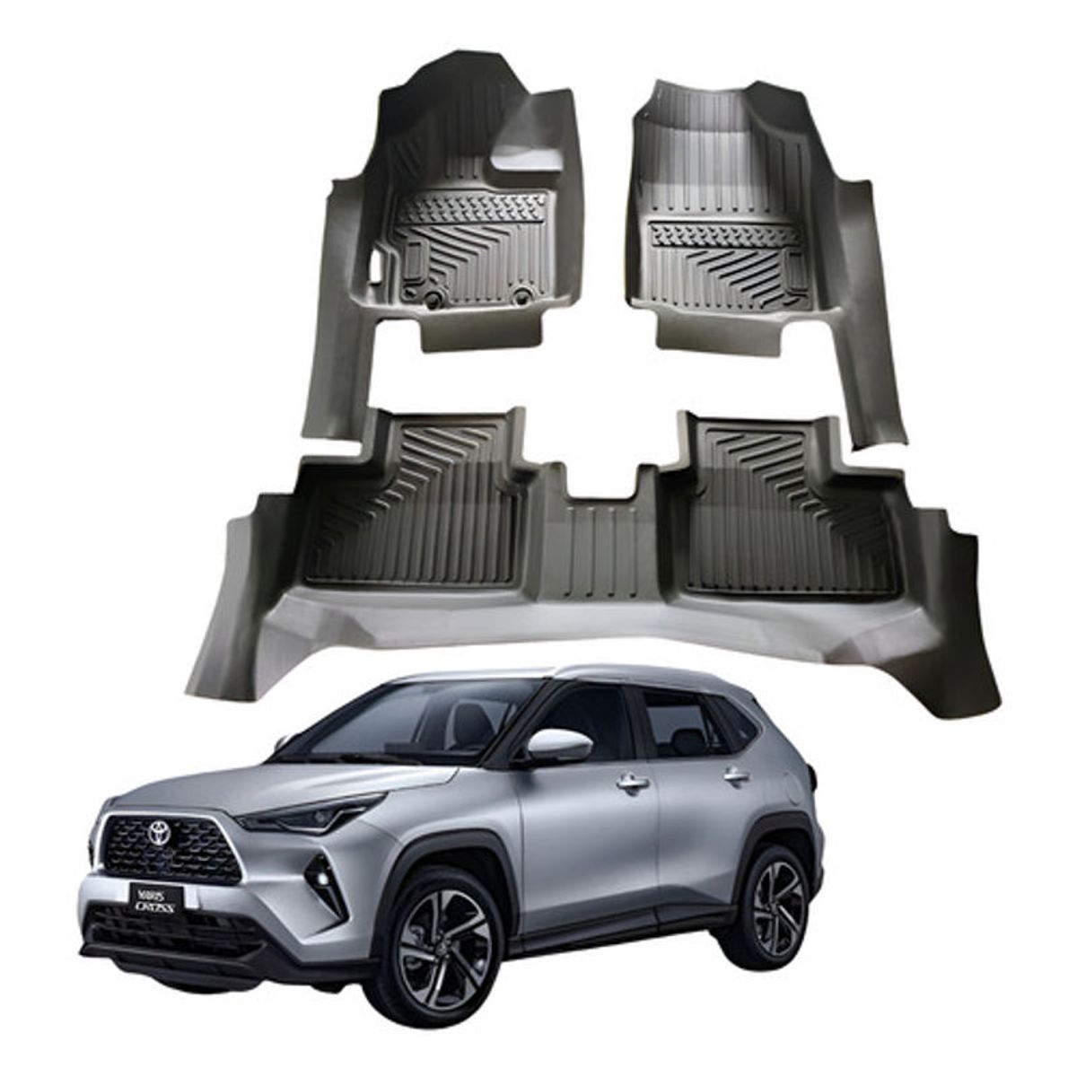 OEM - Kit Pisos Rígidos Calce Perfecto Toyota Yaris Cross 2024+