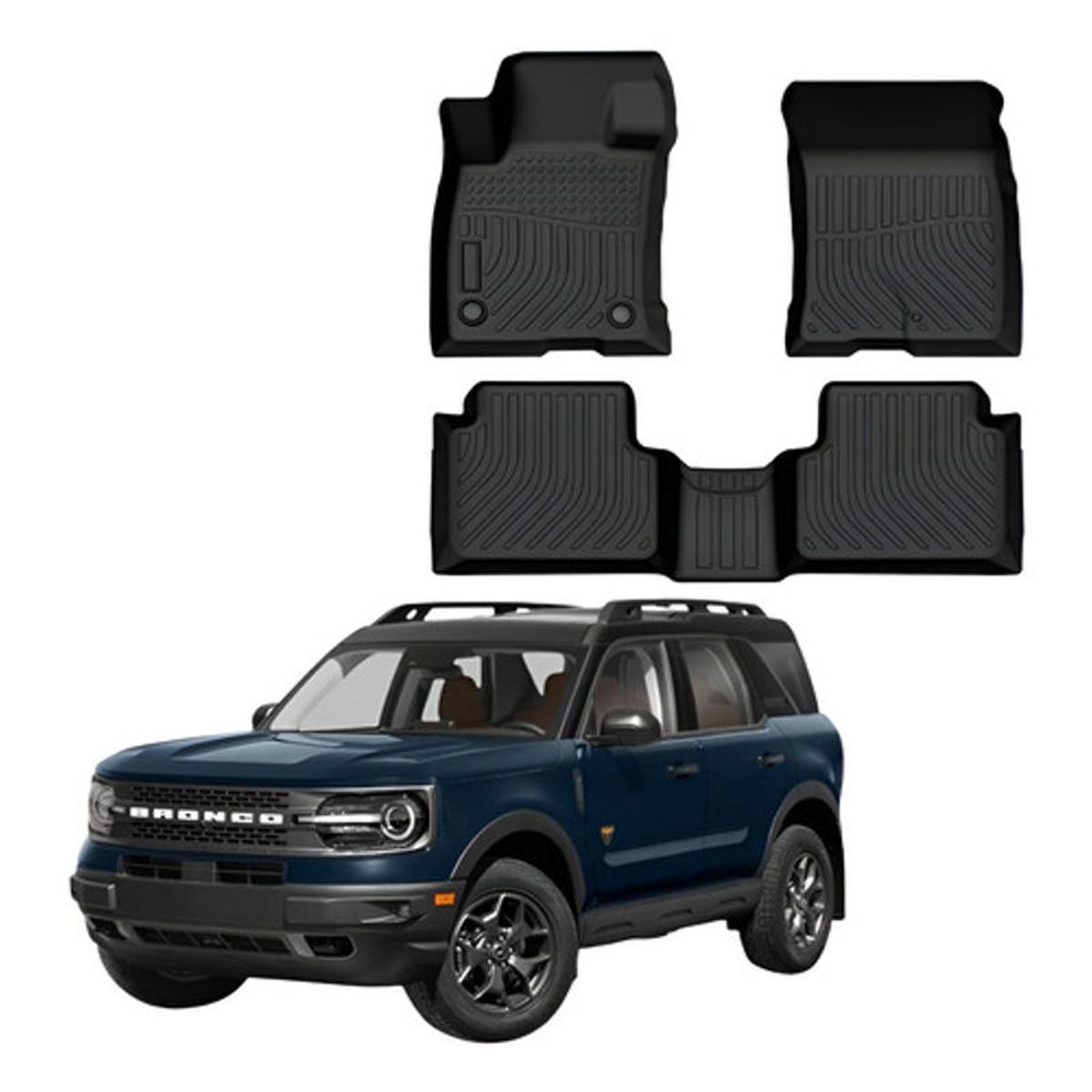 OEM - Kit Pisos Rígidos Calce Perfecto Ford Bronco Sport 2021-2026