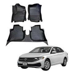 OEM - Kit Pisos Rígidos Calce Perfecto Volkswagen Jetta 2018-2026