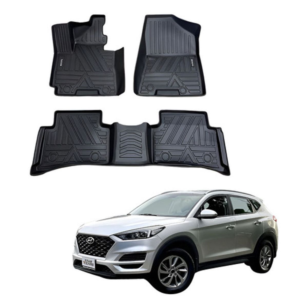 OEM - Kit Pisos Rígidos Calce Perfecto Hyundai Tucson 2016-2021