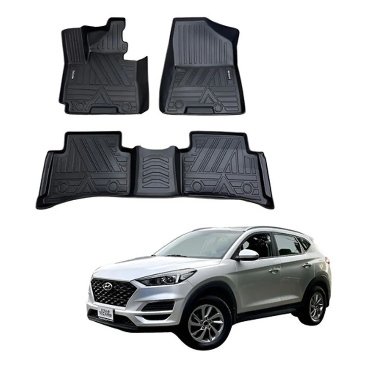 OEM - Kit Pisos Rígidos Calce Perfecto Hyundai Tucson 2016-2021
