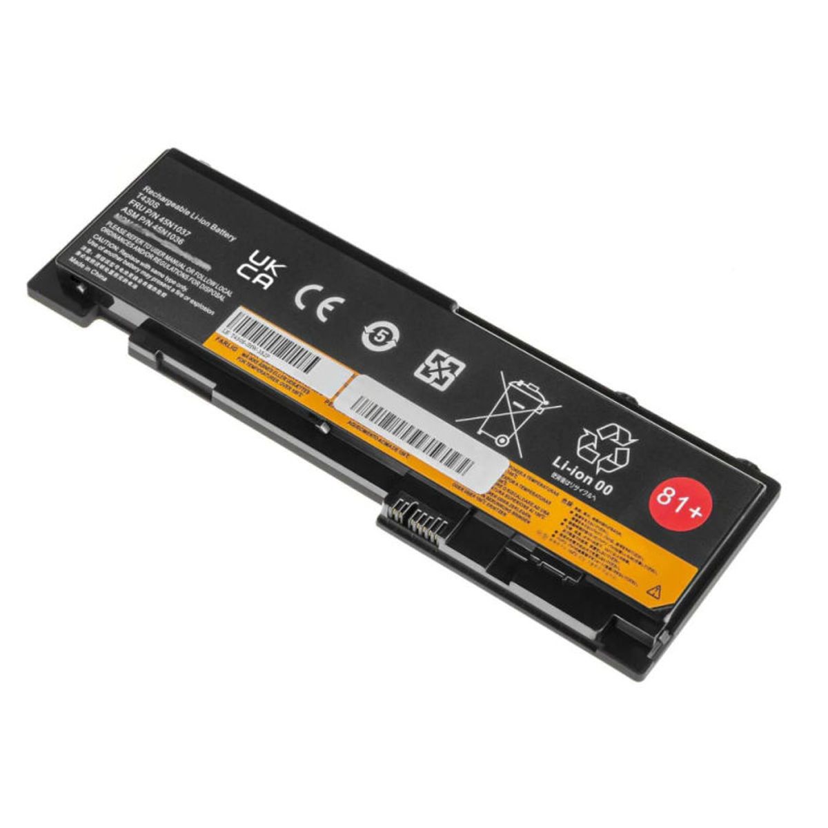 GENERICO - Batería Lenovo T420S T430S 45N1036 45N1037 Alternativa