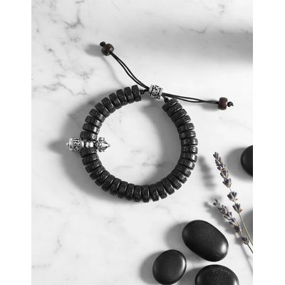 Imagen 2 del producto Pulsera Budista De Madera Amuleto Tibetano Hombre Mujer