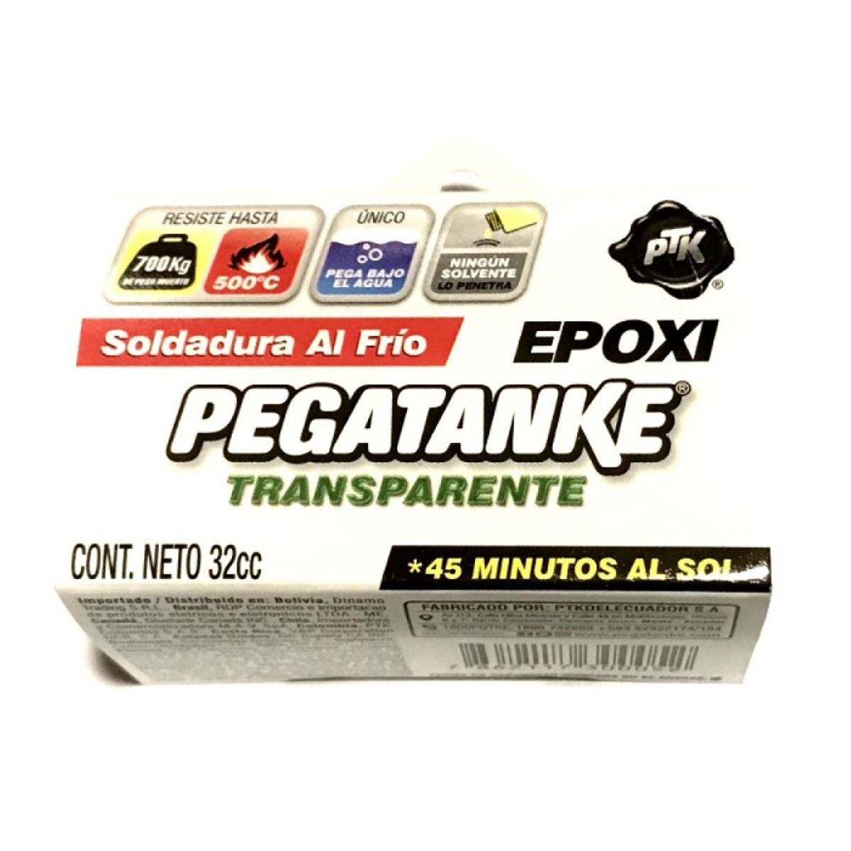 PEGATANKE - ADHESIVO PEGATANKE TRANSPARENTE