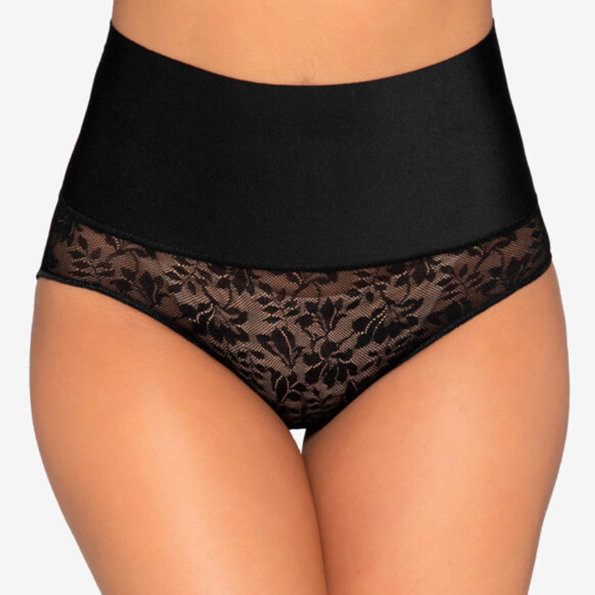 LADY GENNY - PANTALETA CONTROL CON SOTISFICADO ENCAJE