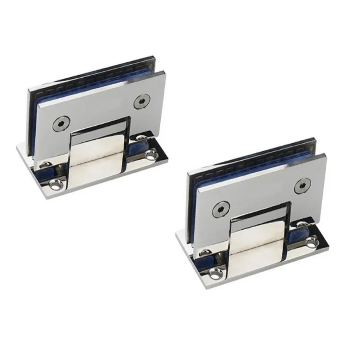 GENERICO - Bisagra Puerta Shower Vidrio 8 A 12m Muro A Vidrio 2 un 90°