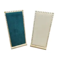 GENERICO - Exhibidor de Terciopelo en Madera para Collares 40x18cm Gms