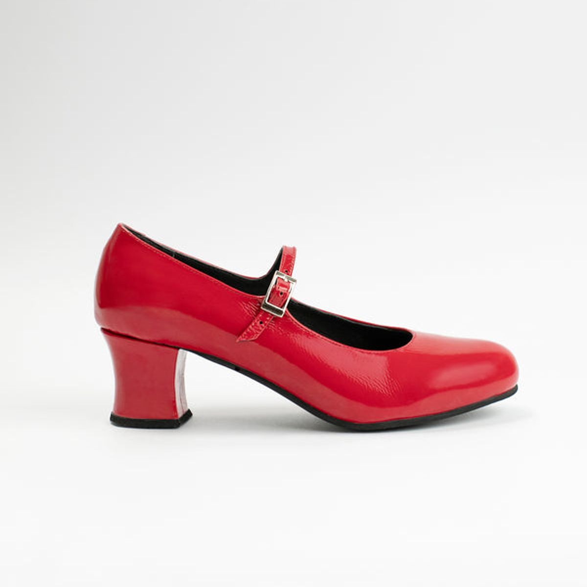 GANDARVA - Zapato Mujer De Cuero Almudena 5 cm Rojo Richato