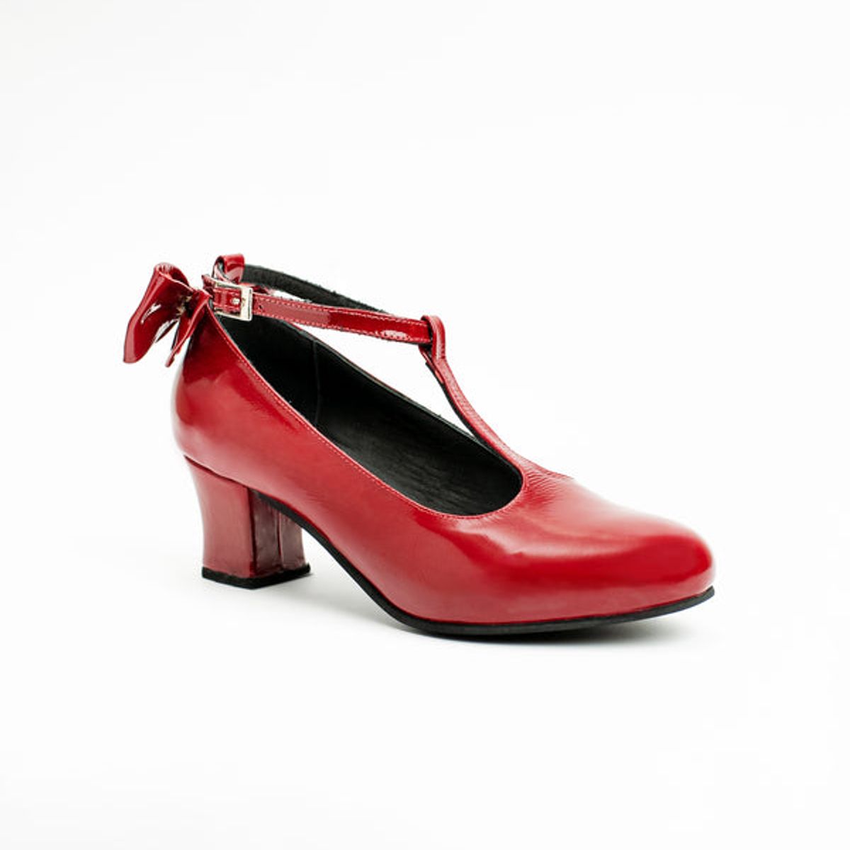 GANDARVA - Zapato Mujer De Cuero Dulcinea 5 cm Rojo Richato