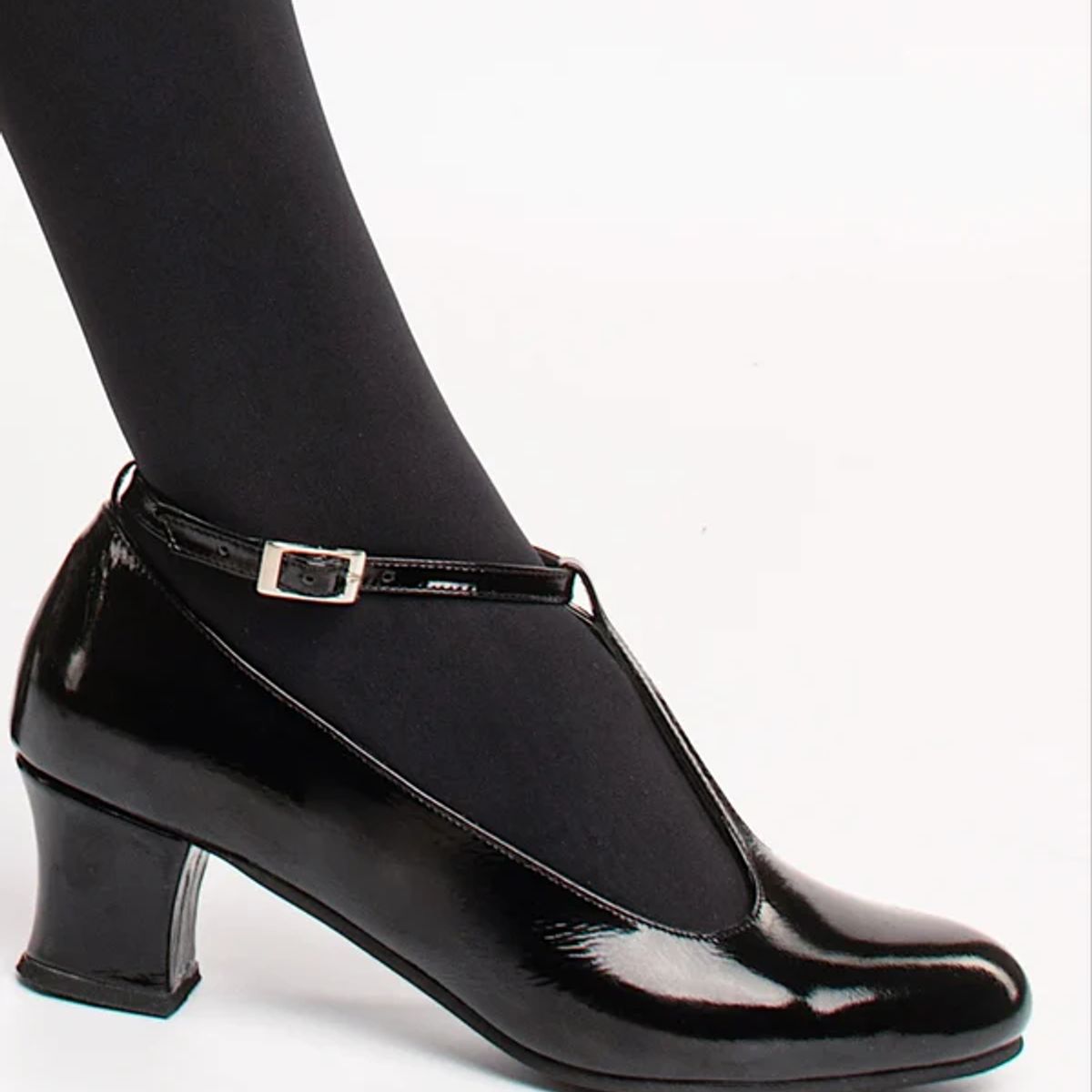 GANDARVA - Zapato Mujer De Cuero Dulcinea 5 cm Negro Richato