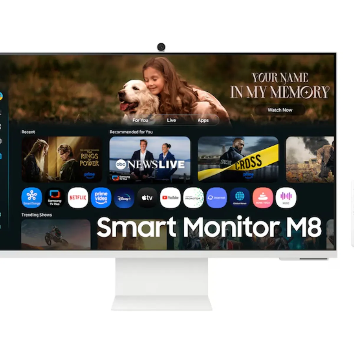 SAMSUNG - Monitor Smart Samsung Plano 32 M8 M80F UHD 60Hz
