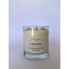 GENERICO - Velas de Cuarzo Rosa - Lavanda