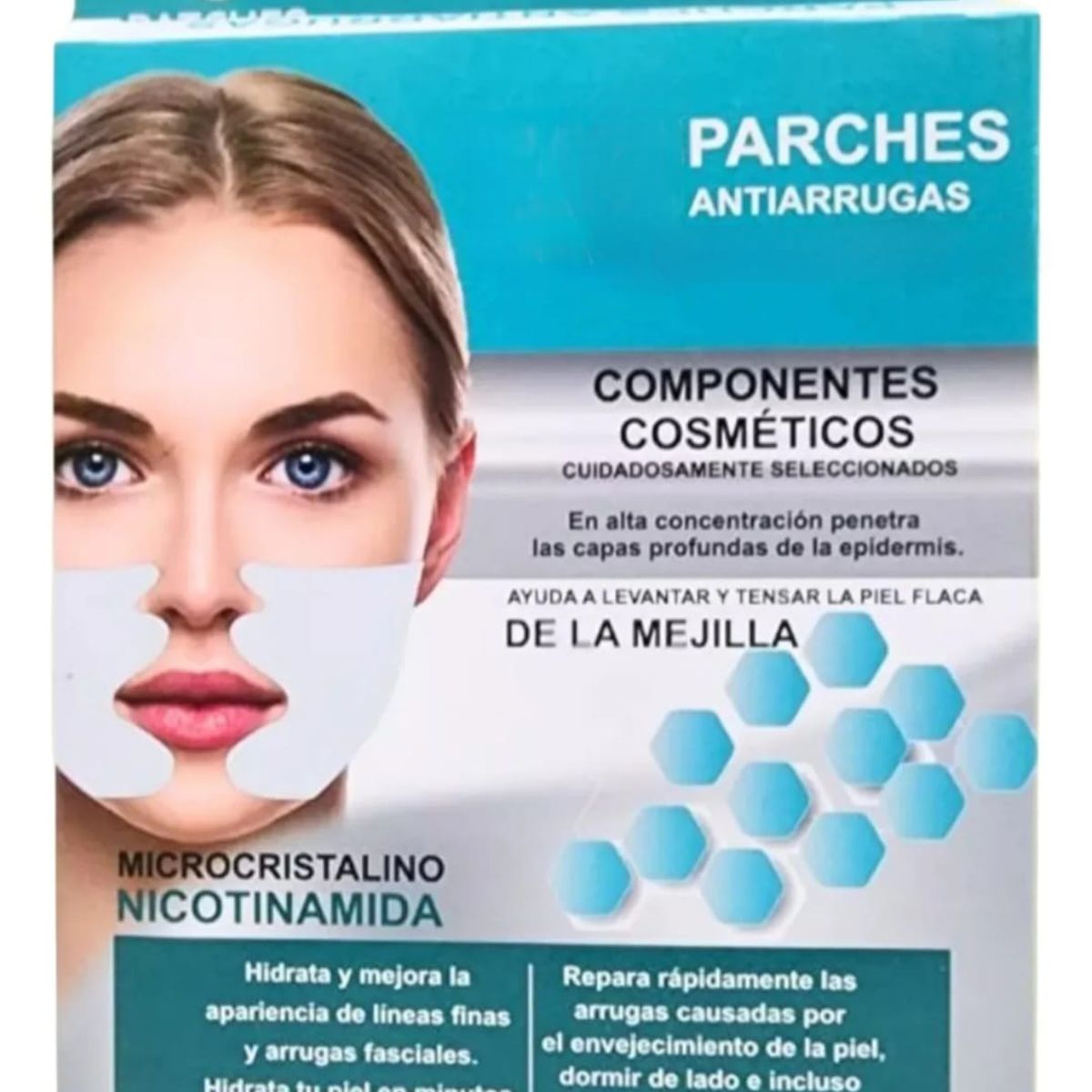 GENERICO - Parches Para Las  Mejillas Antiedad  6 Pares