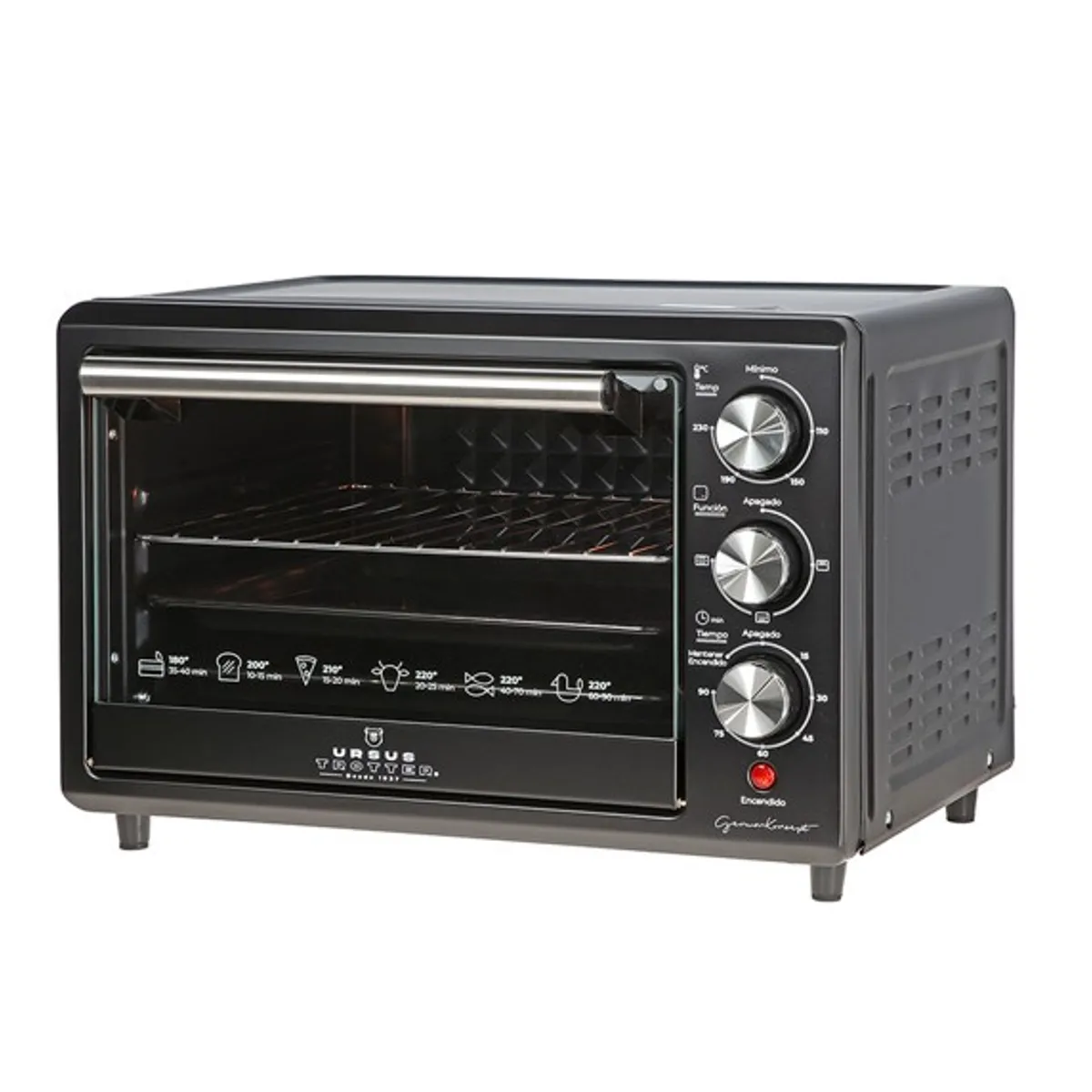 URSUS TROTTER - Horno Eléctrico Ut-Backofen Pro-R 25L Negro TROTTER
