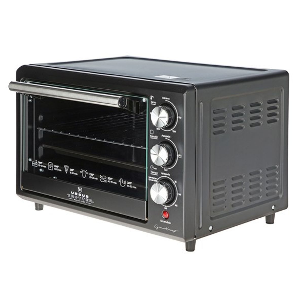 URSUS TROTTER - Horno Eléctrico Ut-Backofen Pro-R 25L Negro TROTTER