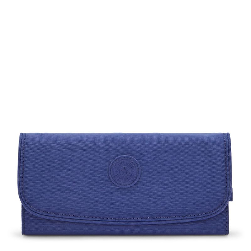 KIPLING - Billetera Mujer Money Land Azul Kipling