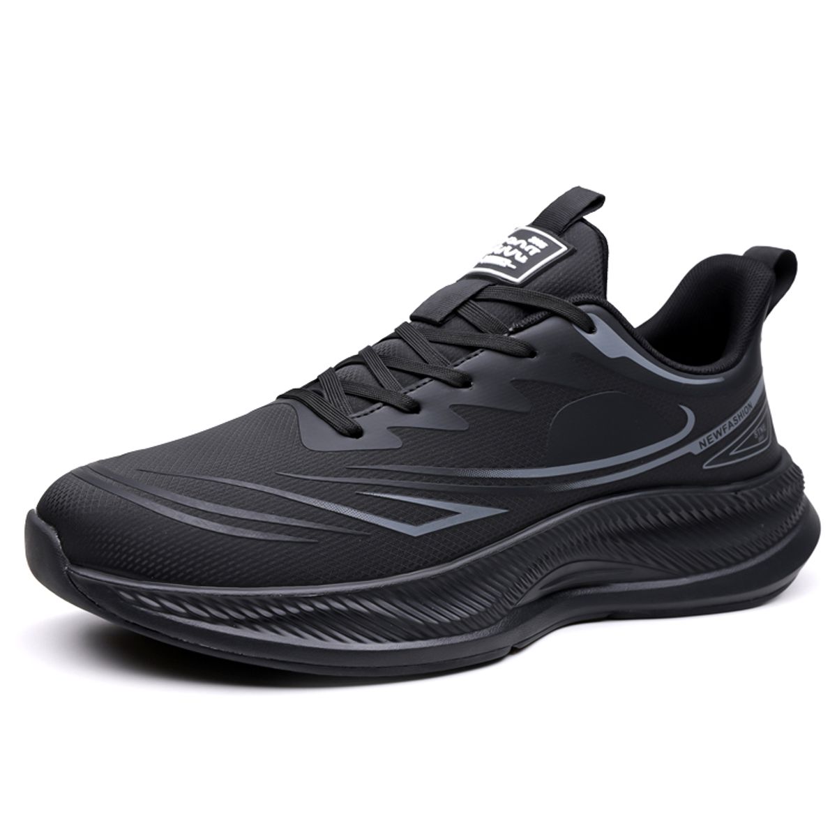 SHANDIAN - Zapatillas Hombre Gris