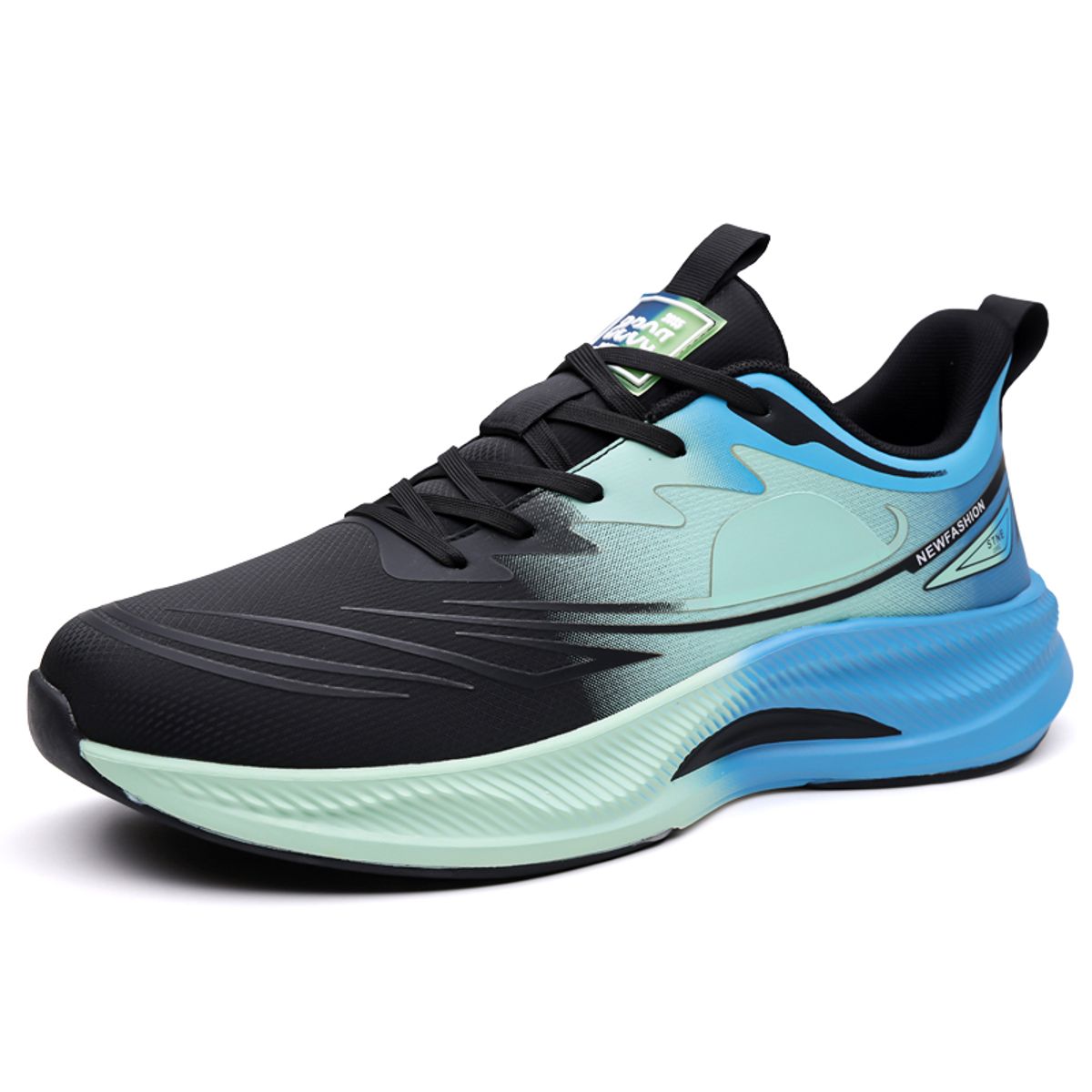 SHANDIAN - Zapatillas Hombre Gris