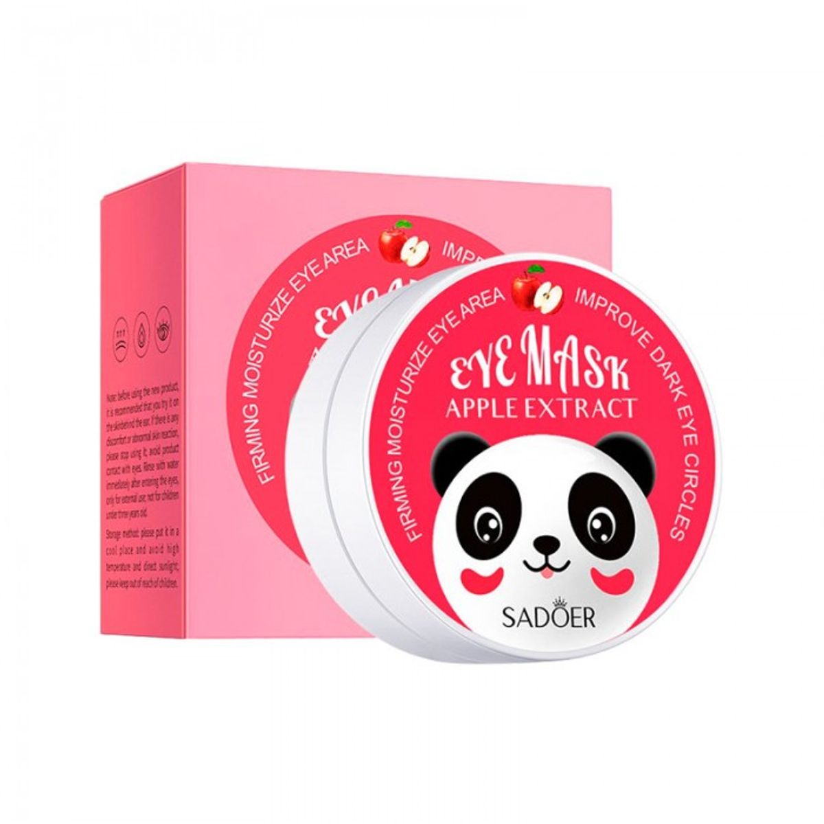 GENERICO - 60 Parches Hidrogel Manzana Contorno Ojos Elimina Ojeras
