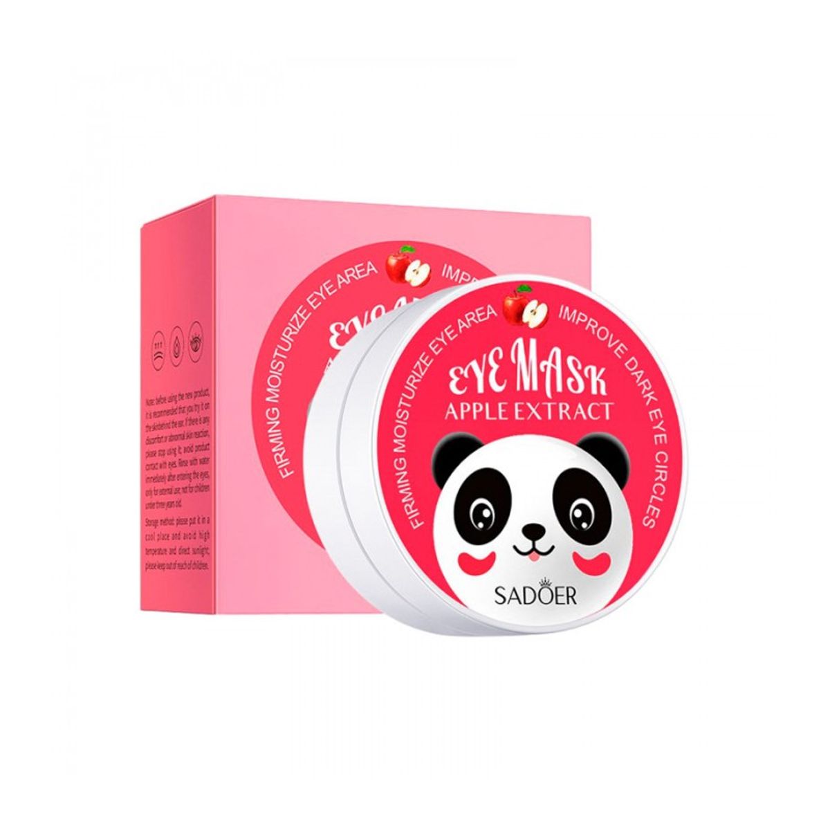 GENERICO - 60 Parches Hidrogel Manzana Contorno Ojos Elimina Ojeras