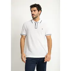 ORIGINAL PENGUIN - Polera Hombre Polo Manga Corta Blanca