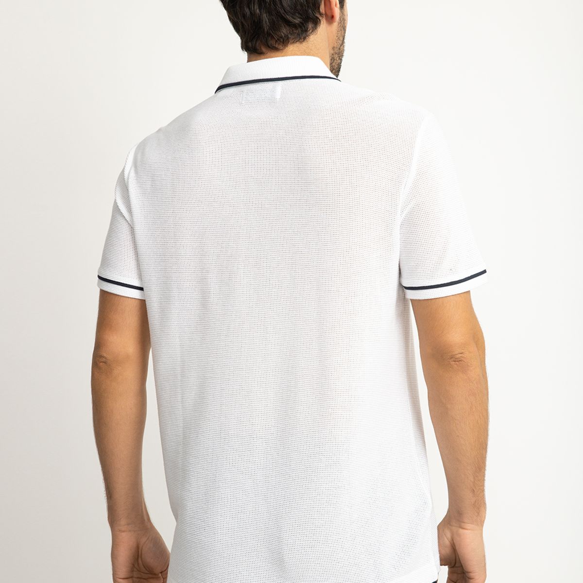 ORIGINAL PENGUIN - Polera Hombre Polo Manga Corta Blanca
