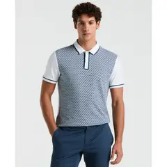 ORIGINAL PENGUIN - Polera Hombre Polo Manga Corta Blanca