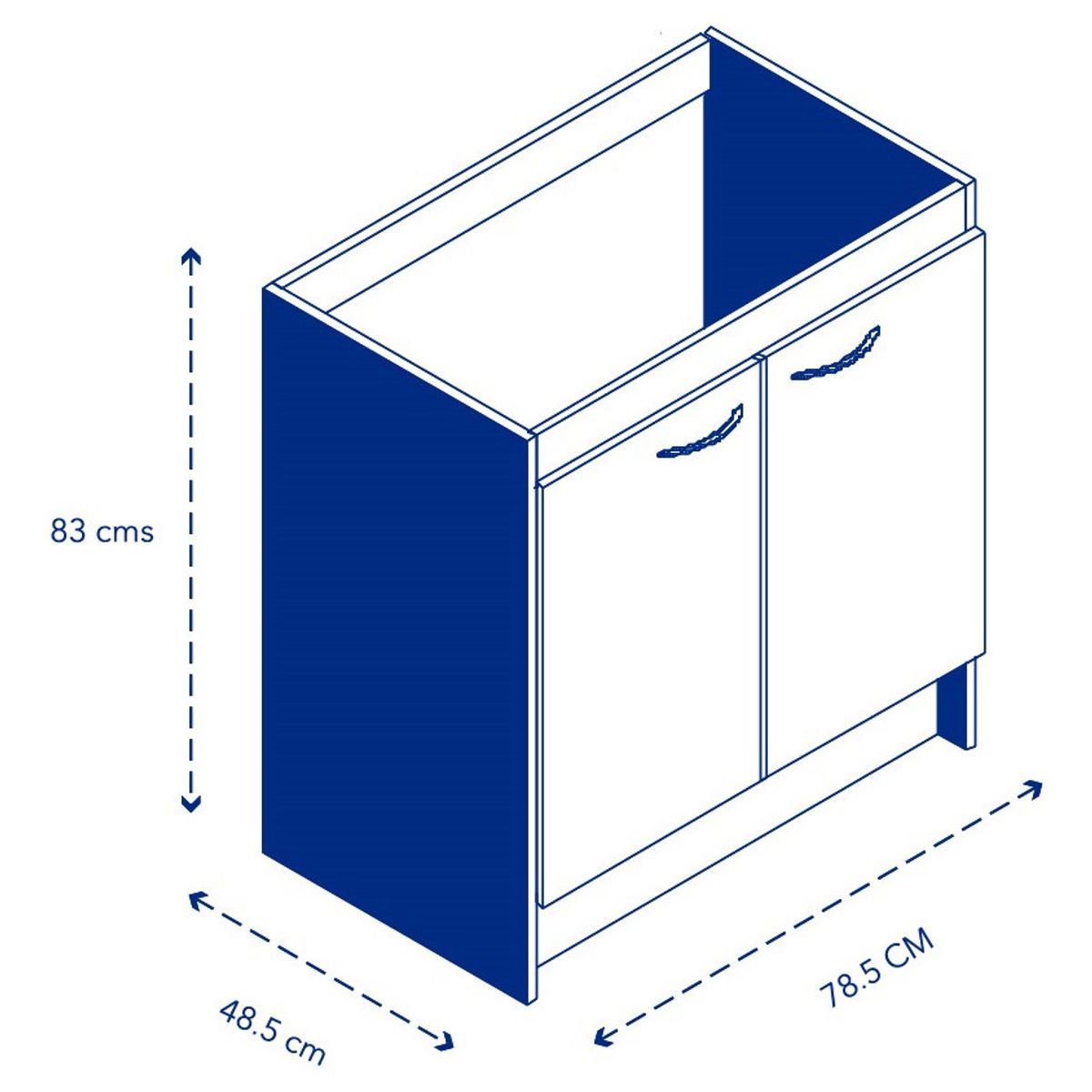 MOBIKIT - Base 80 Blanco Mobikit