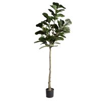 Planta Artificial Ficus Lyrata 190 cm con Macetero