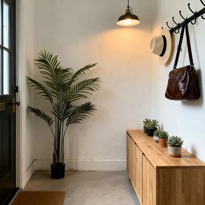 Imagen 2 del producto Planta Artificial Palmera Areca 120 cm 9 Hojas