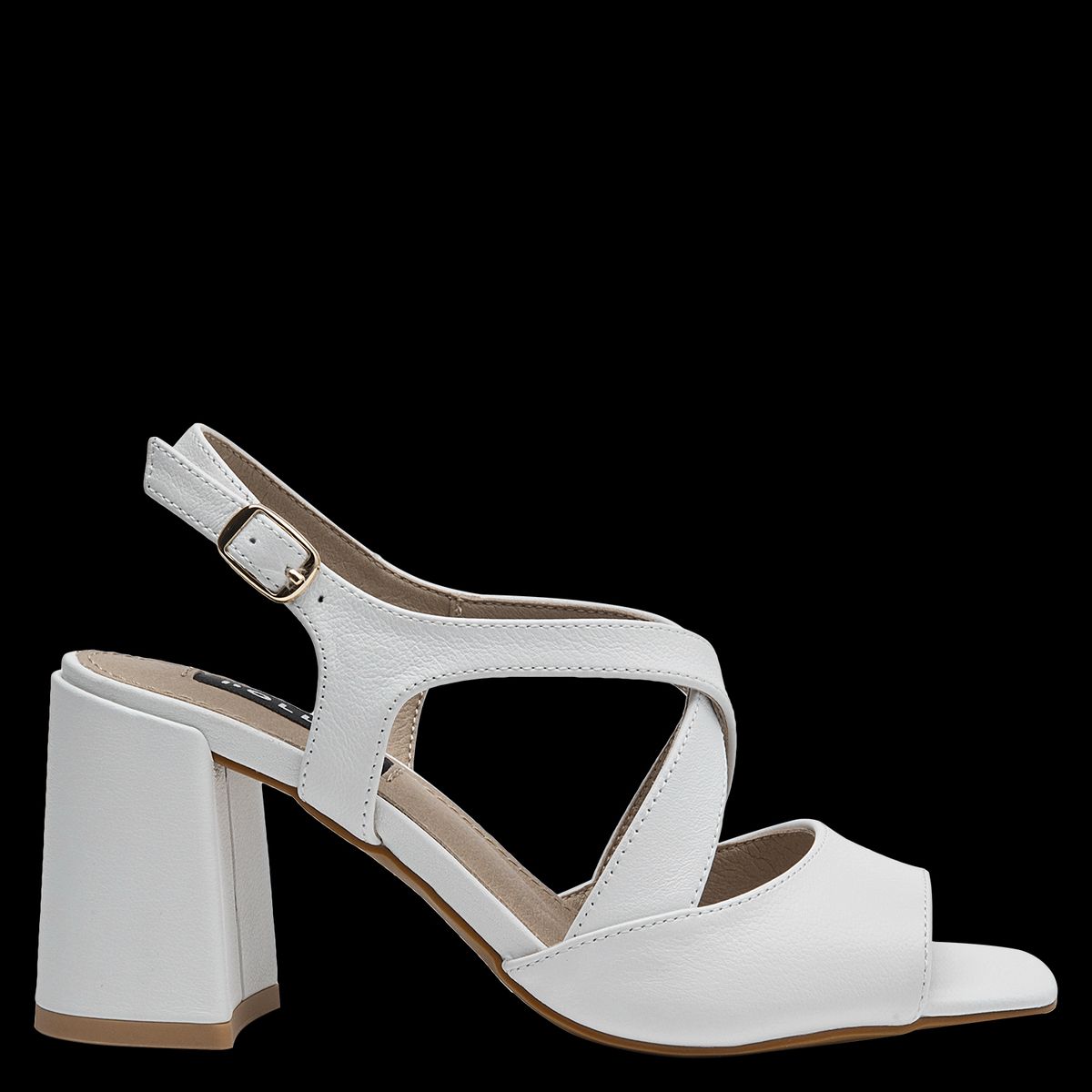 POLLINI - Sandalia Mujer Casual Blanco Pollini