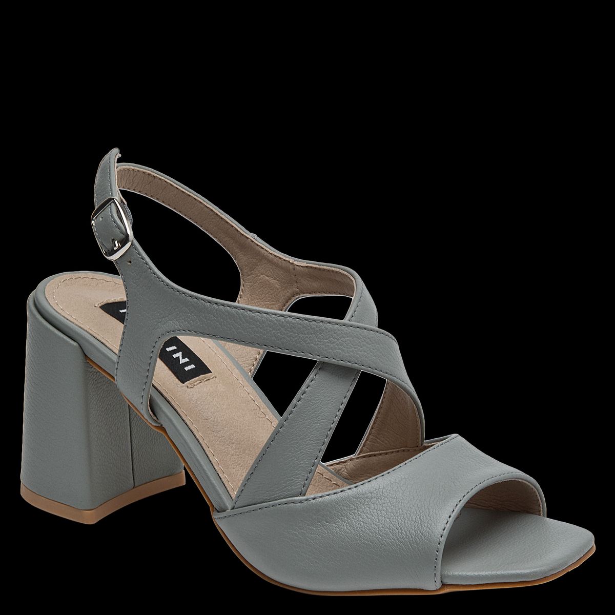 POLLINI - Sandalia Mujer Casual Celeste Pollini