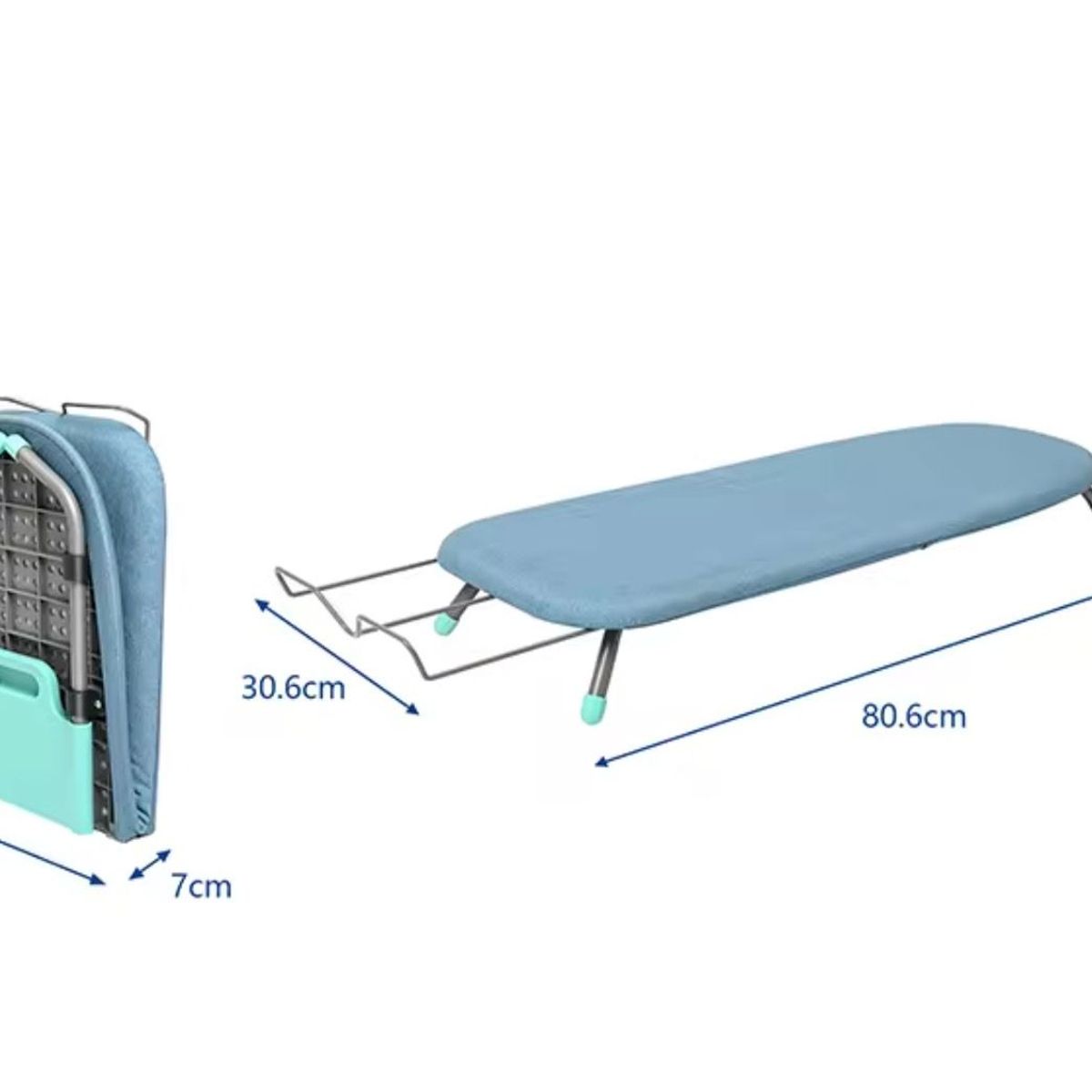 GENERICO - Tabla De Planchar Plegable Fácil De Guardar Con Soporte