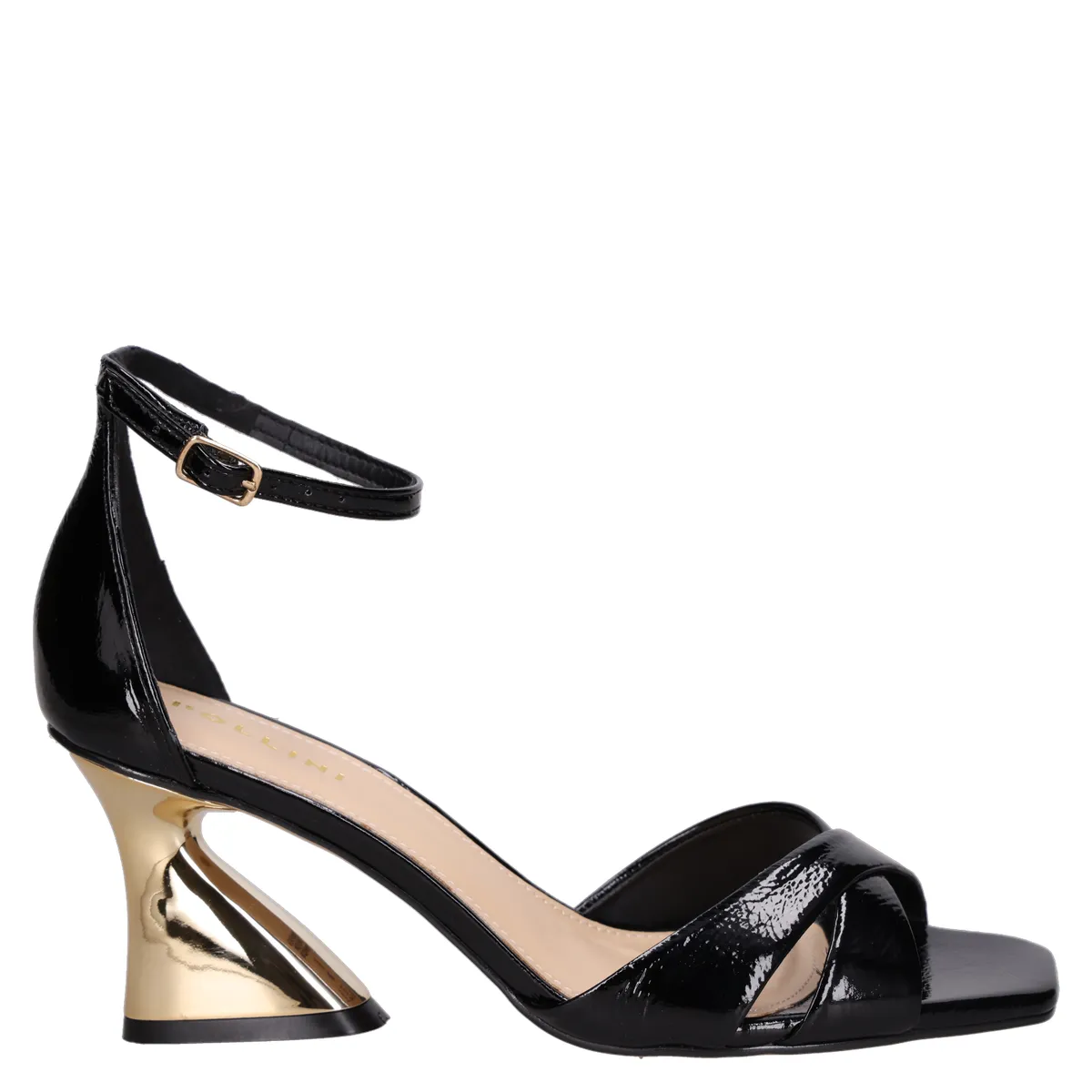 POLLINI - Sandalia Mujer Fiesta Negro Pollini