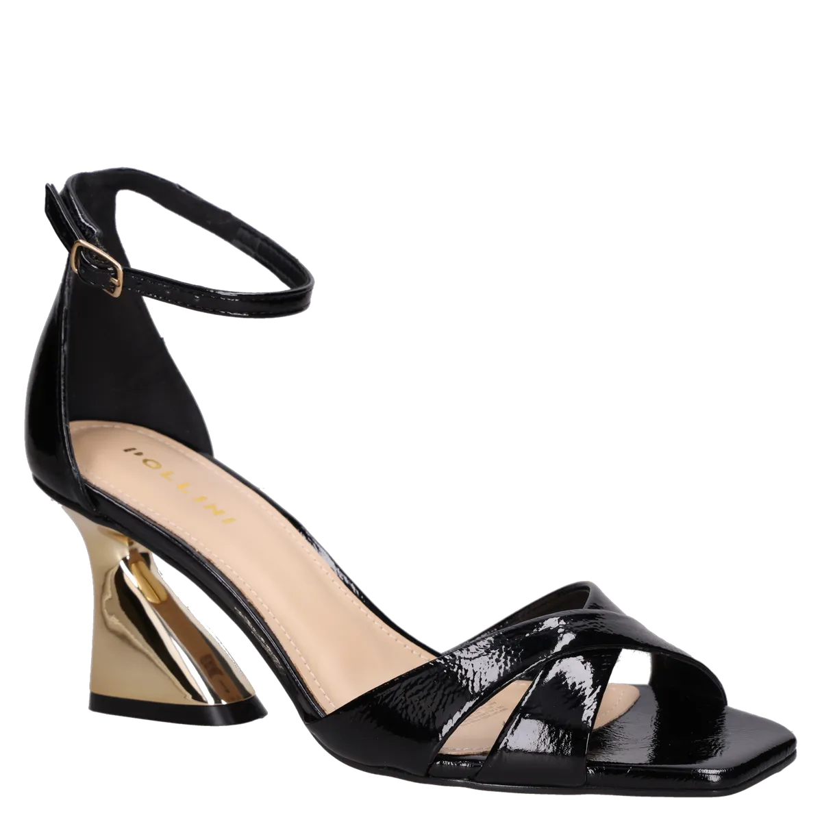 POLLINI - Sandalia Mujer Fiesta Negro Pollini